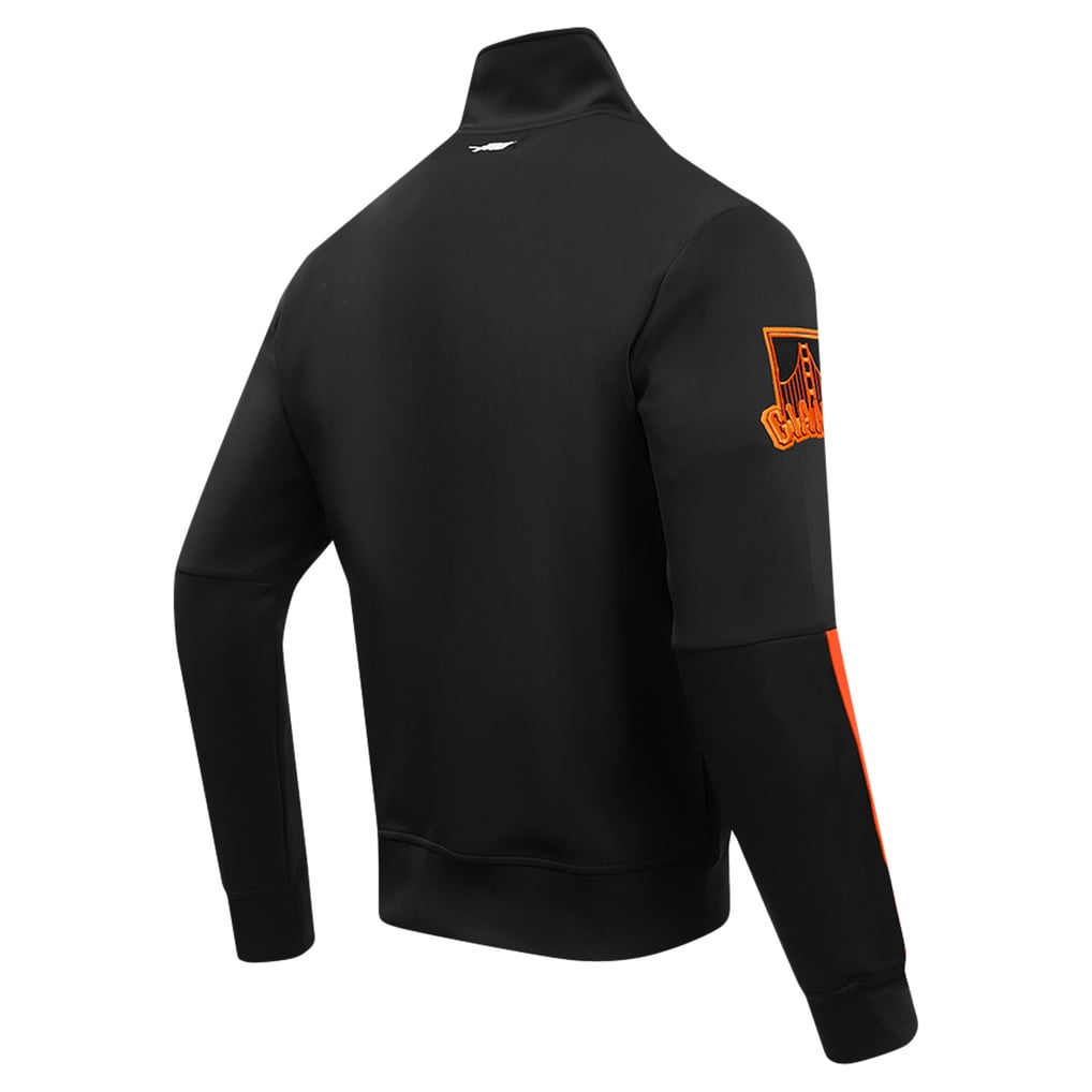 San Francisco Giants Pro Standard Fast Lane Full-Zip Track Jacket - Black