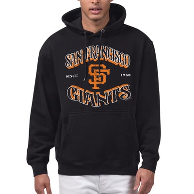  San Francisco Giants Starter Take Me Out Fleece Hoodie - Black