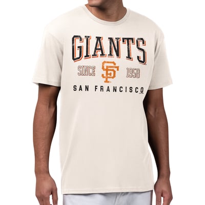  San Francisco Giants Starter Established Logo T-Shirt - Cream