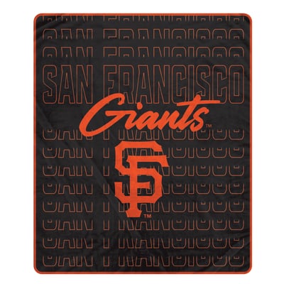 San Francisco Giants Pegasus Echo Script Fade 50" x 60" Ultra Soft Throw Blanket