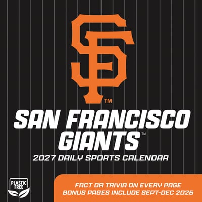 San Francisco Giants 2027 Box Calendar