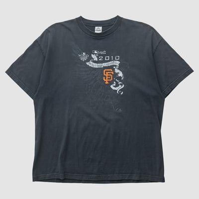 San Francisco Giants Alstyle 2010 T-shirt - Black - 2XL by Fanatics Real Vintage