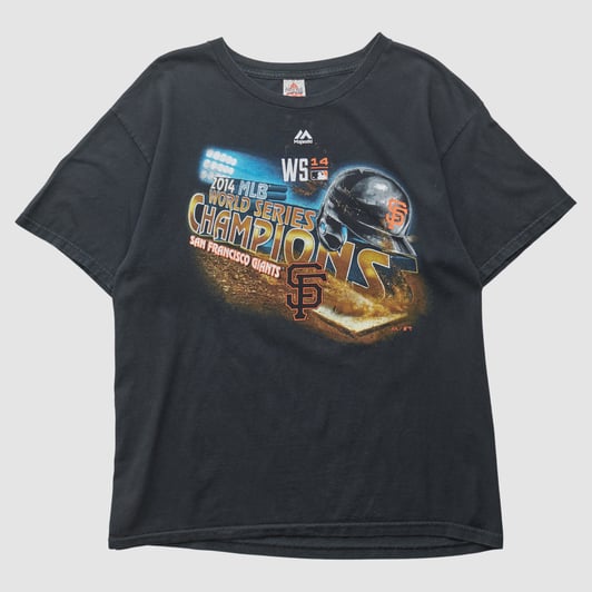 San Francisco Giants Alstyle 2014 T-shirt - Black - M by Fanatics Real Vintage