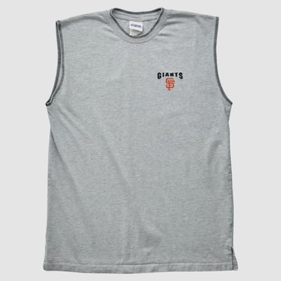 San Francisco Giants CSA 2000s Tank - Heather Gray - M by Fanatics Real Vintage