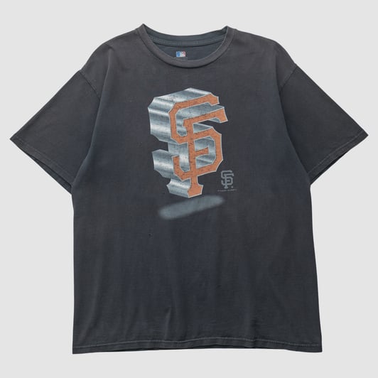 San Francisco Giants Genuine Merchandise 2011 T-shirt - Charcoal - L by Fanatics Real Vintage
