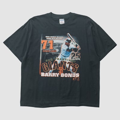 San Francisco Giants Gildan 2001 T-shirt - Black - 2XL by Fanatics Real Vintage