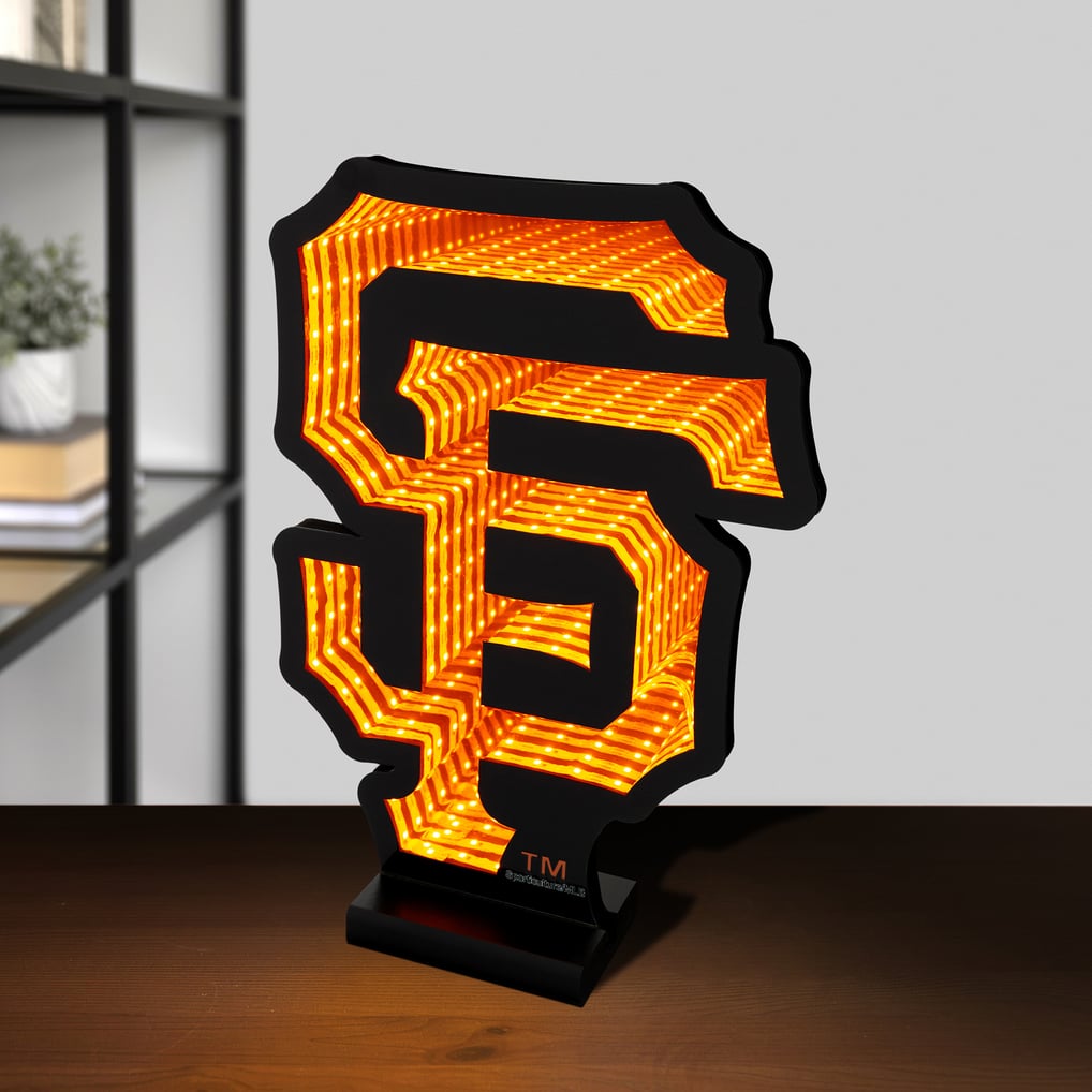 San Francisco Giants LED Infinity Logo Light