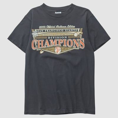 San Francisco Giants Lee Apparel 2000 T-shirt - Black - S by Fanatics Real Vintage