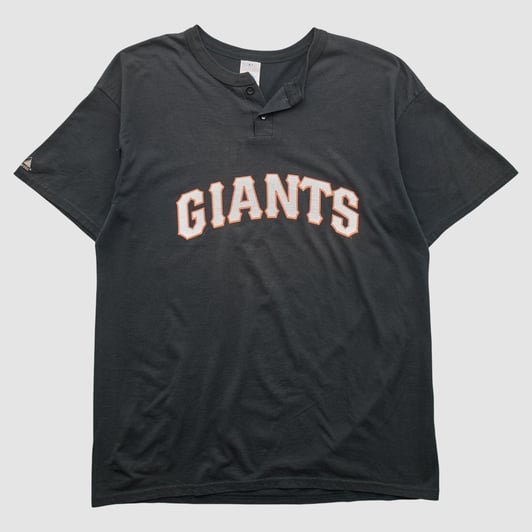 San Francisco Giants Majestic 2000s T-shirt - Black - 2XL by Fanatics Real Vintage