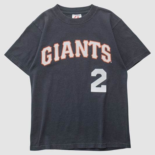San Francisco Giants Majestic 2000s T-shirt - Black - S by Fanatics Real Vintage