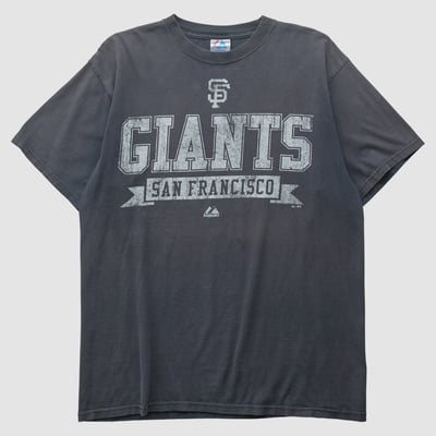 San Francisco Giants Majestic 2000s T-shirt - Black - XL by Fanatics Real Vintage