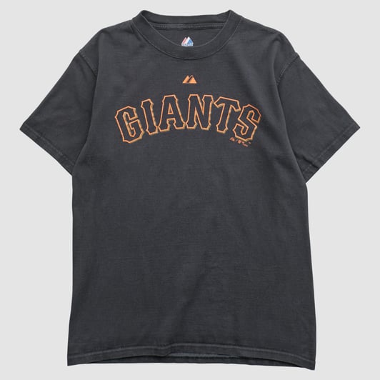 San Francisco Giants Majestic 2010s T-shirt - Black - S by Fanatics Real Vintage
