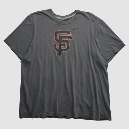 San Francisco Giants Nike 2010s T-shirt - Charcoal - 3XL by Fanatics Real Vintage
