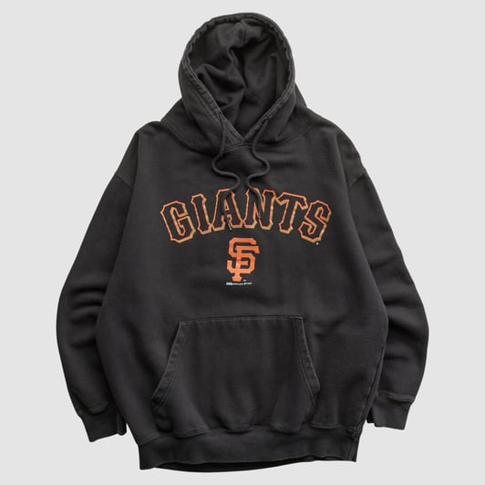 San Francisco Giants Stitches 2015 Hooded Pullover Sweatshirt - Black - M by Fanatics Real Vintage