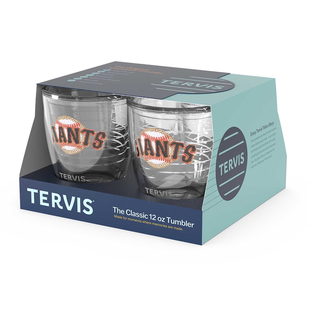 San Francisco Giants Tervis Four-Pack 12oz. Emblem Tumbler Set
