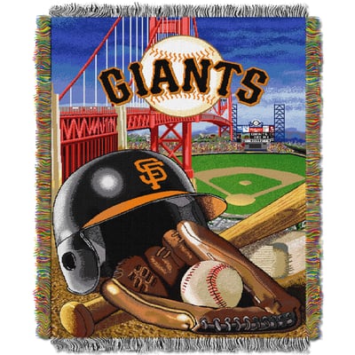 San Francisco Giants The Northwest Company 48'' x 60'' Home Advantage Woven Throw
