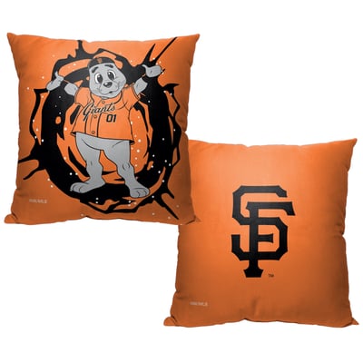 San Francisco Giants The Northwest Group 16" x 16" Mascot Printed Throw Pillow