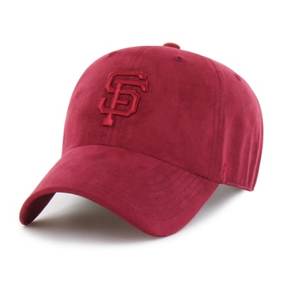 San Francisco Giants '47 Unisex Fall Feelings Ballpark Suede Clean Up Hat - Red

