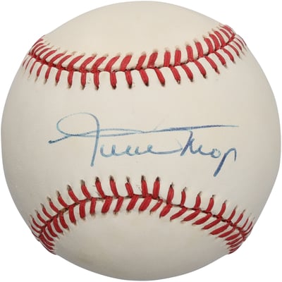 Willie Mays San Francisco Giants Autographed Fanatics Authentic Baseball - BAS AG007806
