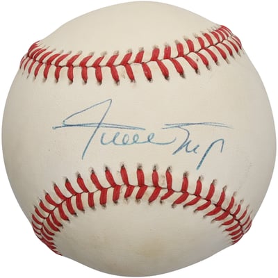 Willie Mays San Francisco Giants Autographed Fanatics Authentic Baseball - BAS AG007807