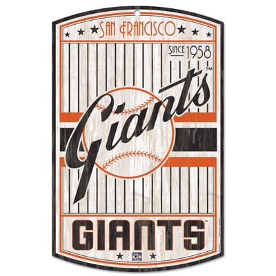 San Francisco Giants WinCraft 11'' x 17'' Wood Sign
