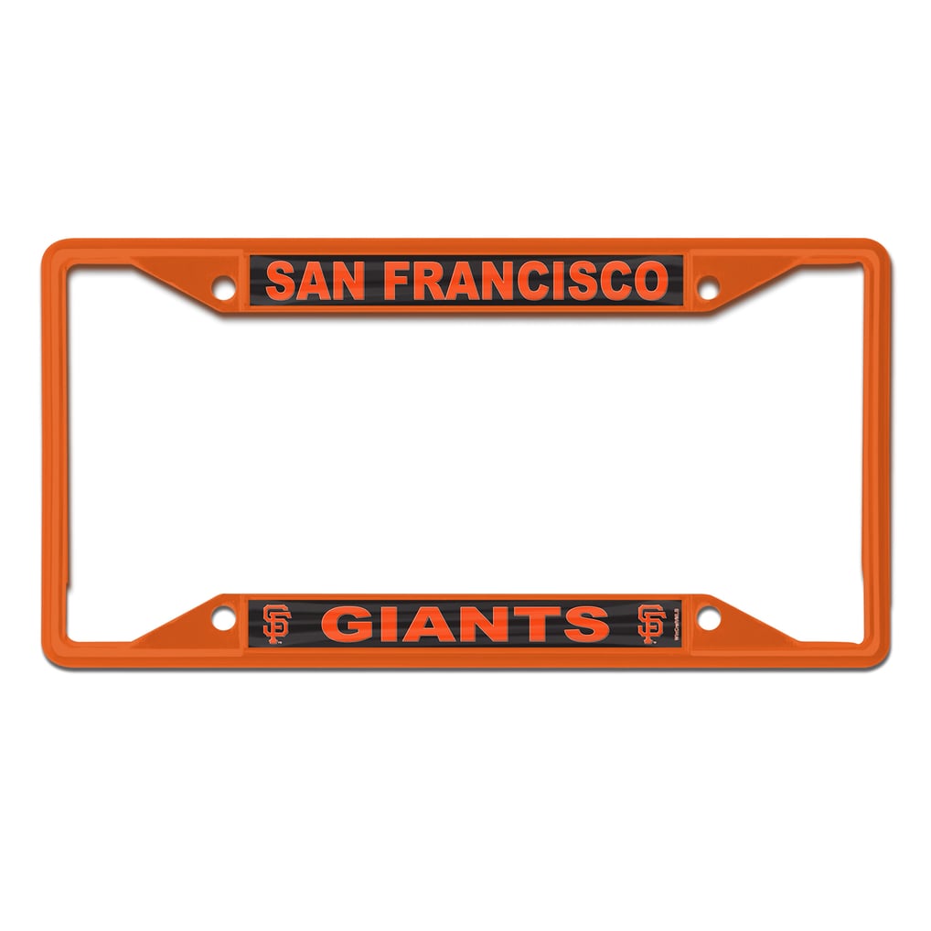 San Francisco Giants WinCraft Chrome Color License Plate Frame