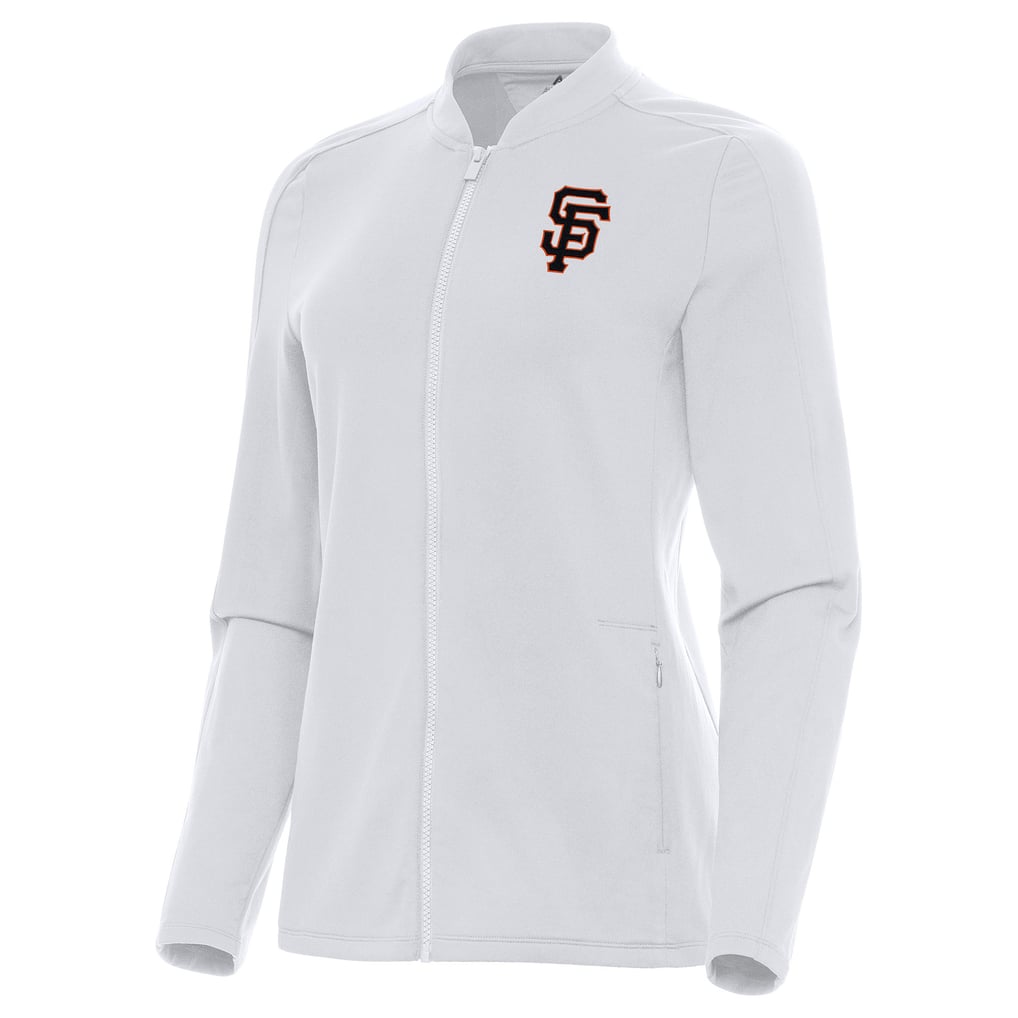 San Francisco Giants Antigua Women's Continual Full-Zip Jacket - White