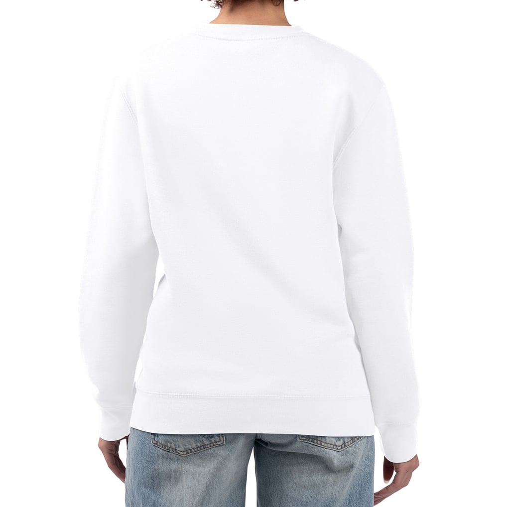 San Francisco Giants G-III 4Her by Carl Banks Women's Distressed Baseball Team Fleece Pullover Sweatshirt - White