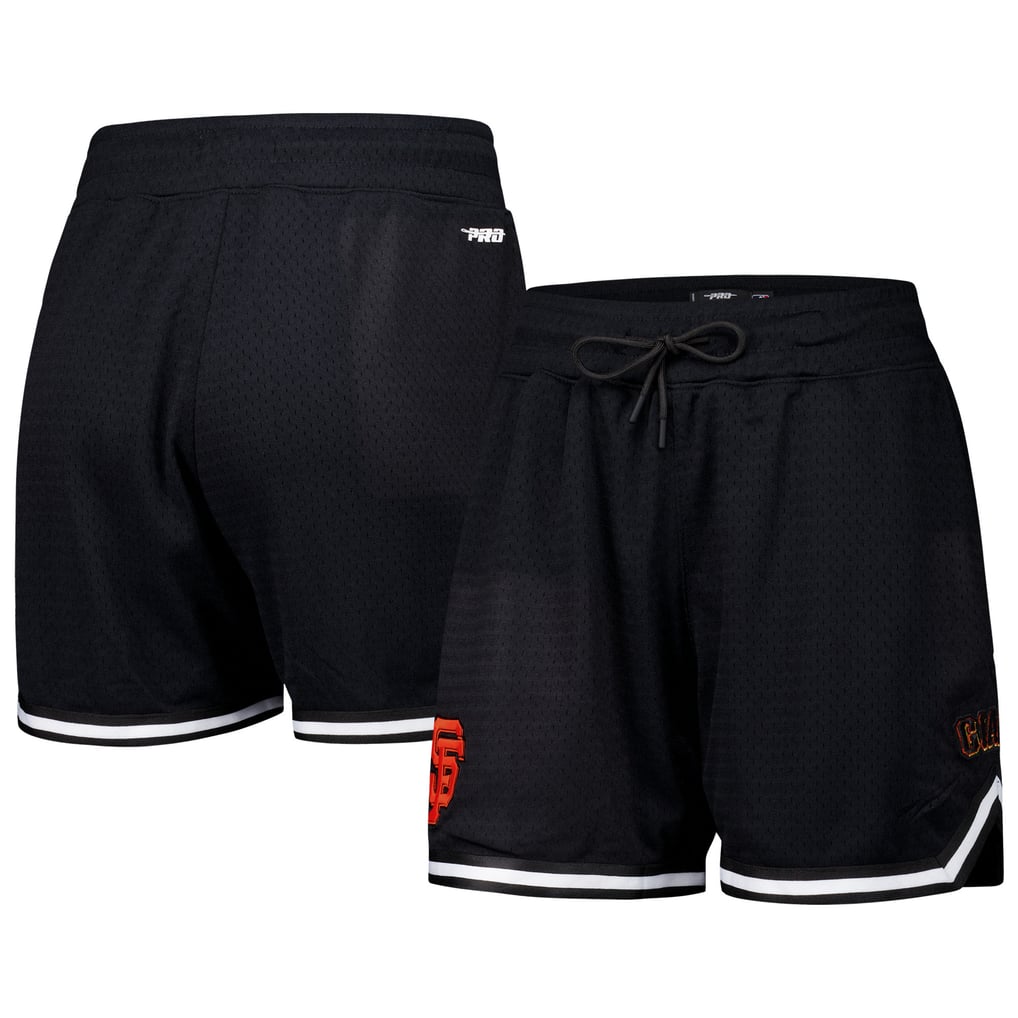 San Francisco Giants Pro Standard Women's Classic Mesh Shorts - Black