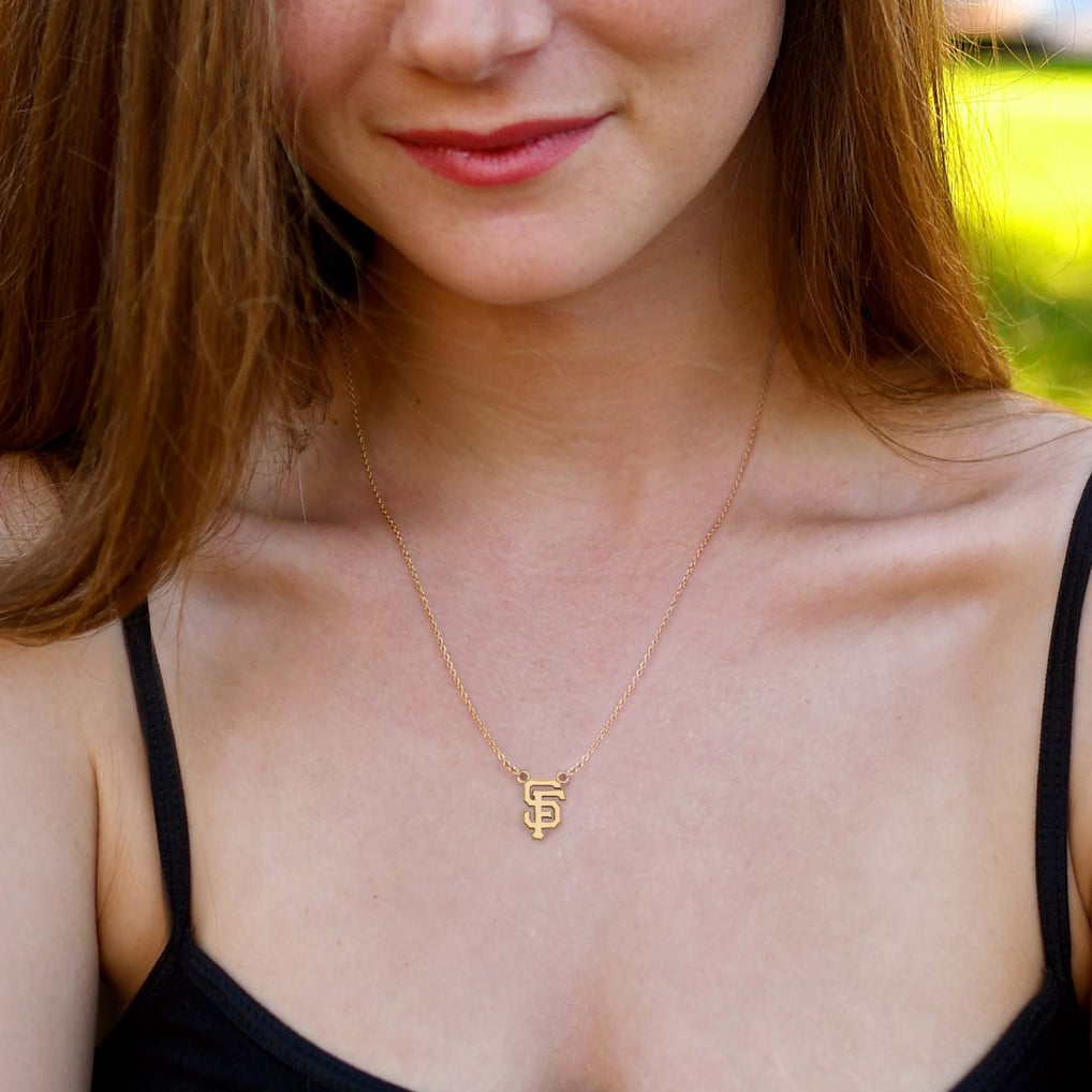 San Francisco Giants Women's Gold-Plated Small Pendant