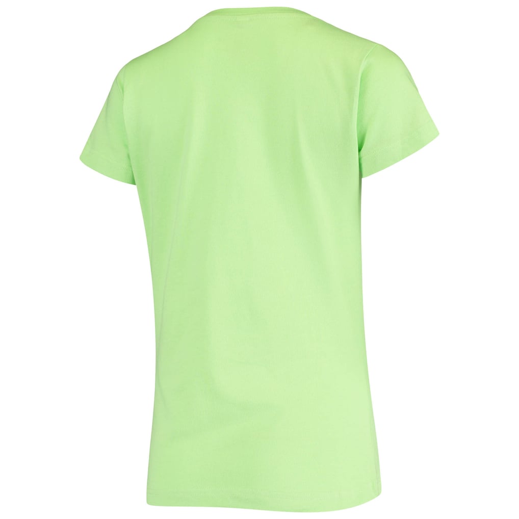 San Francisco Giants Soft as a Grape Women's Script Floral V-Neck T-Shirt - Green