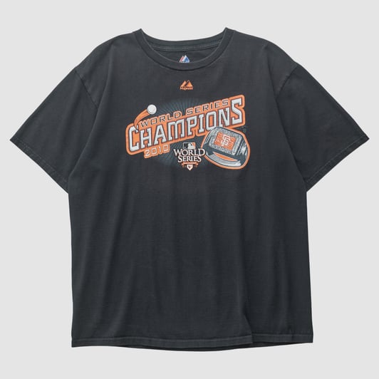 World Series Majestic 2010 T-shirt - Black - XL by Fanatics Real Vintage