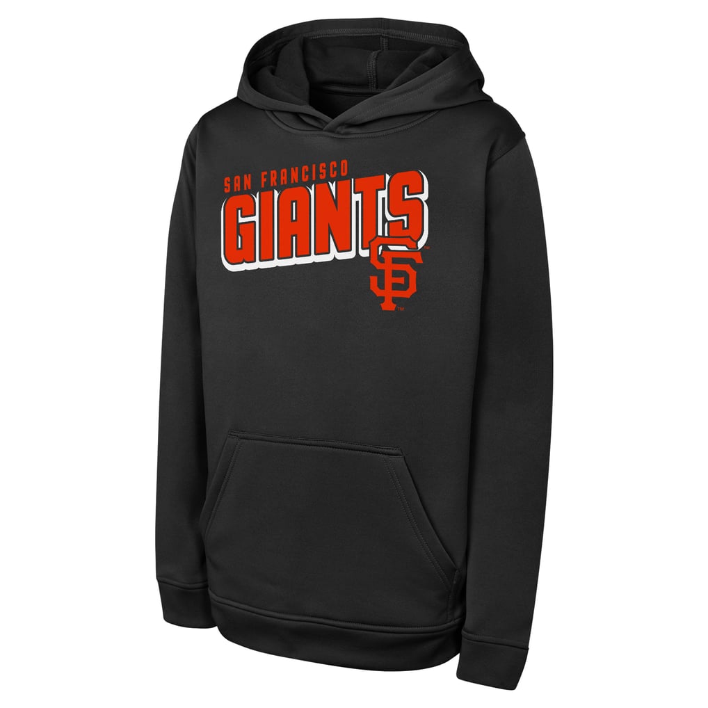 San Francisco Giants Youth Cyber Punk Pullover Hoodie - Black