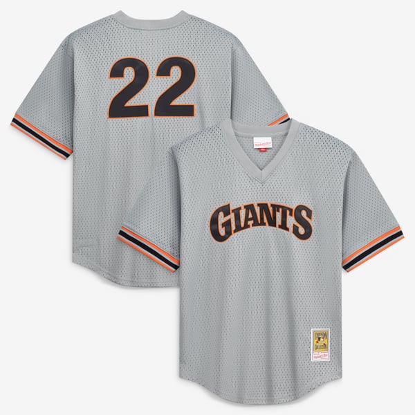 Youth San Francisco Giants Will Clark Mitchell & Ness Gray