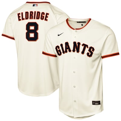 Bryce Eldridge San Francisco Giants Nike Youth Home Replica Jersey - Cream
