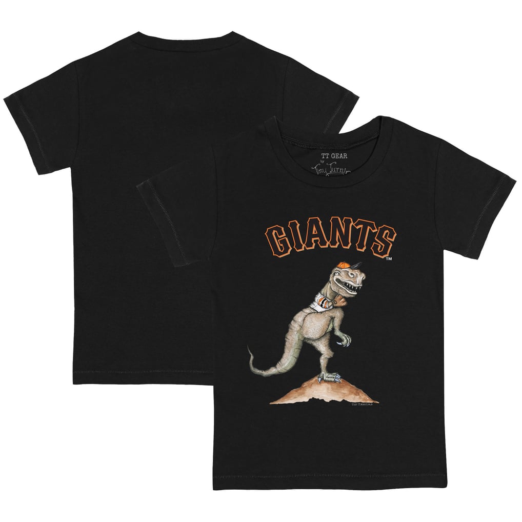 San Francisco Giants Tiny Turnip Youth TT Rex T-Shirt - Black