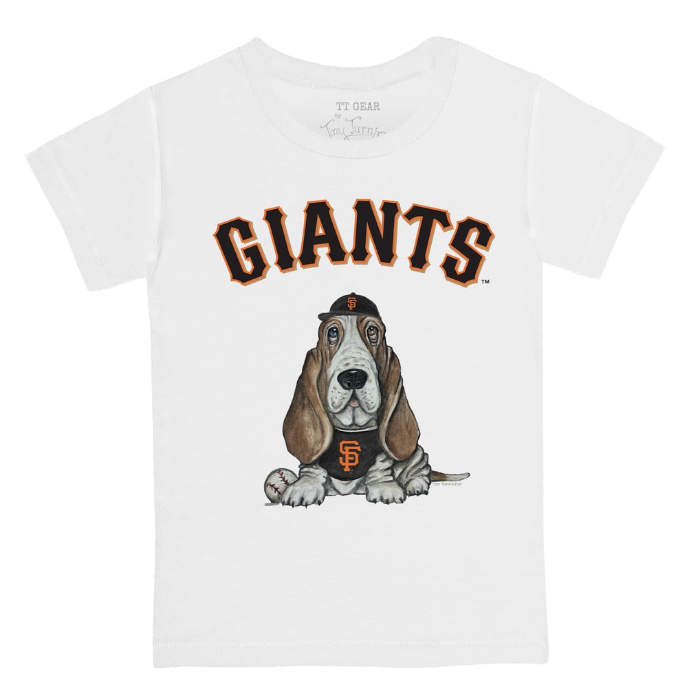 San Francisco Giants Tiny Turnip Youth Puddy T-Shirt - White