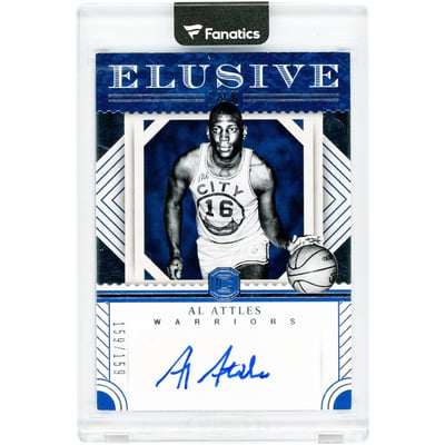 Al Attles San Francisco Warriors Autographed 2017-18 Panini Cornerstones Elusive Ink #EI-9 #159/159 Card