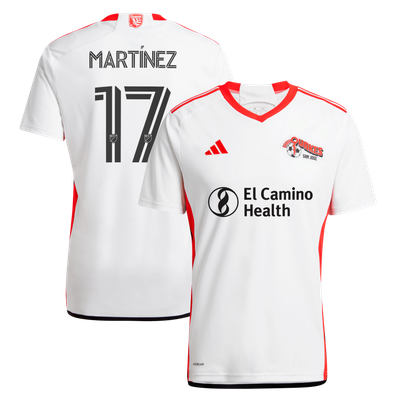 Josef Martinez San Jose Earthquakes adidas 2025 The 50 Kit Replica Player Jersey - White