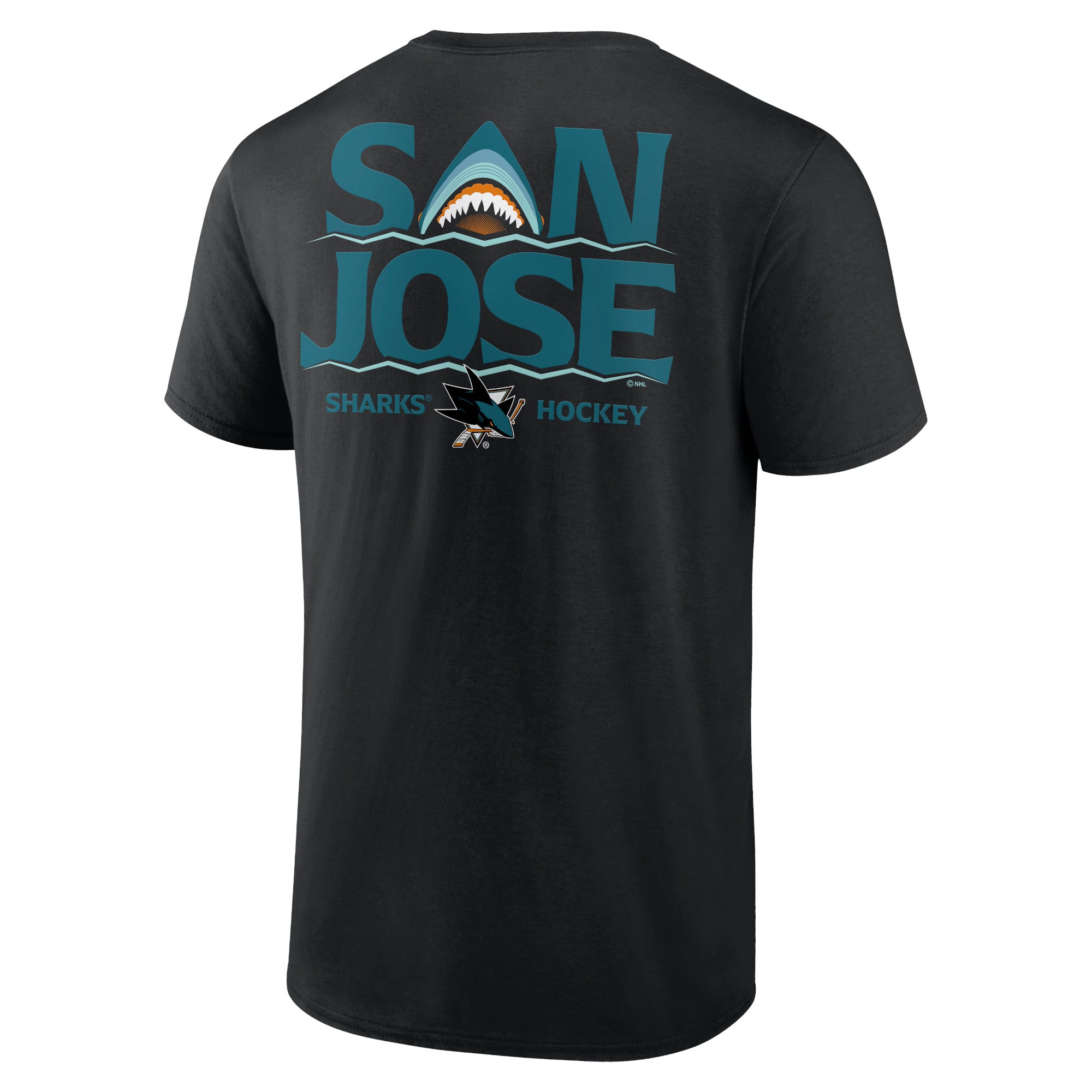 Men's San Jose Sharks Black Territorial T-Shirt