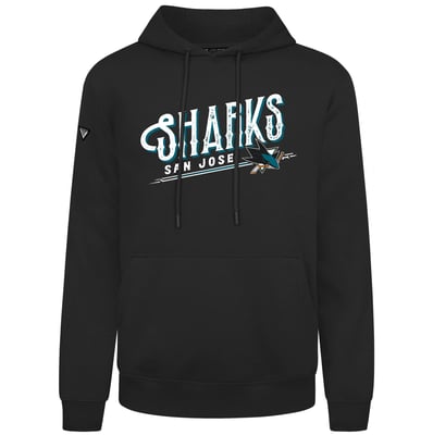  San Jose Sharks Levelwear Podium Longtimer Hoodie - Black