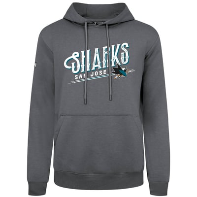  San Jose Sharks Levelwear Podium Longtimer Hoodie - Gray