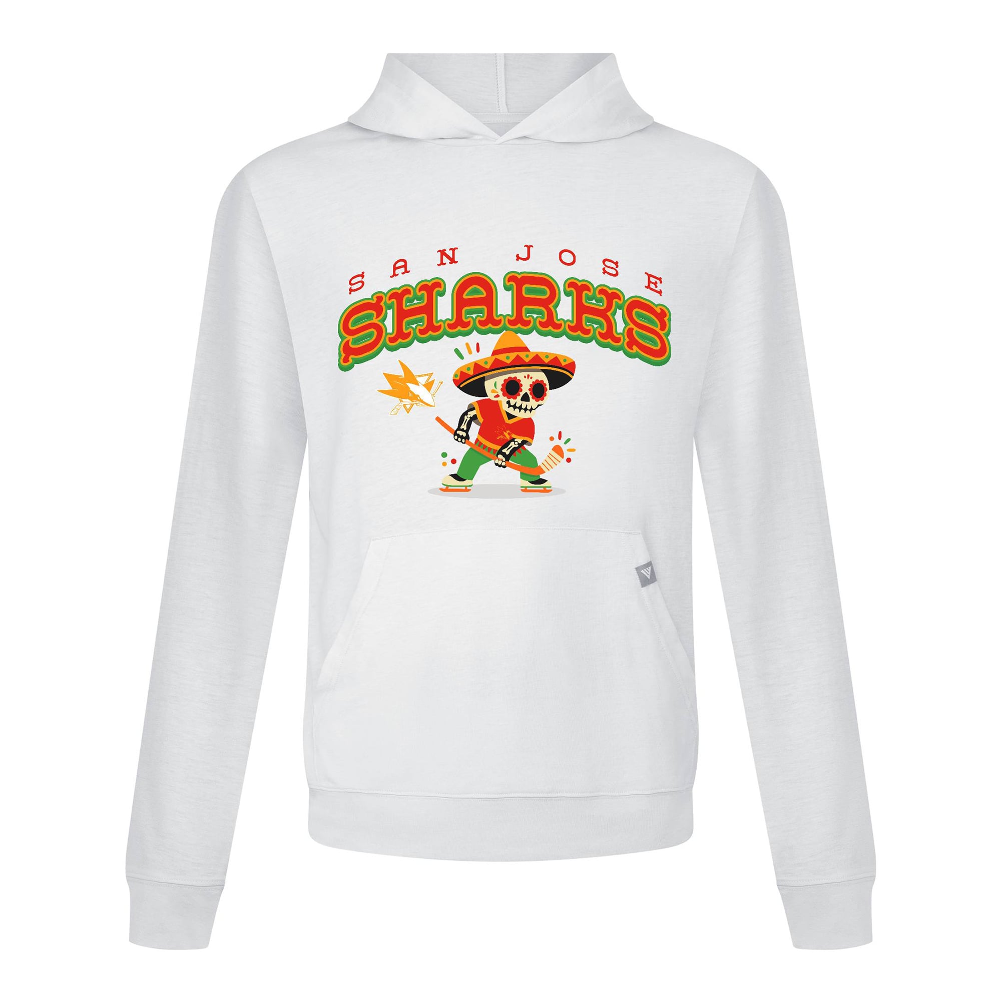 Men's San Jose Sharks Levelwear White DOTD Sugar Skull Player Relay ...