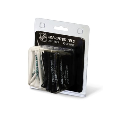 San Jose Sharks 50-Pack Golf Tee Set