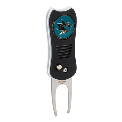 San Jose Sharks Switchblade Divot Tool With Magnetic Ball Marker