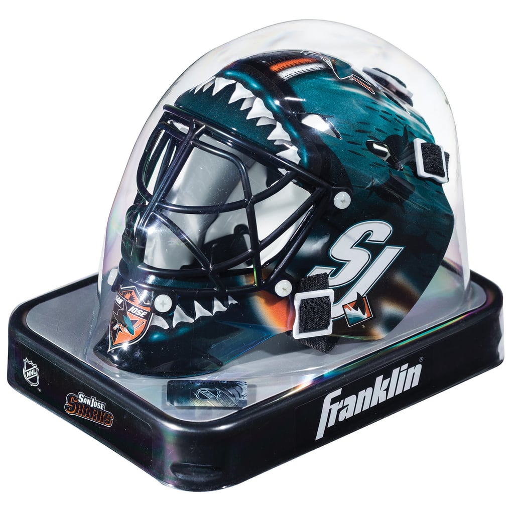 Mini Masque De Gardien San Jose Sharks - Réplique Franklin Sports, Fan Articles