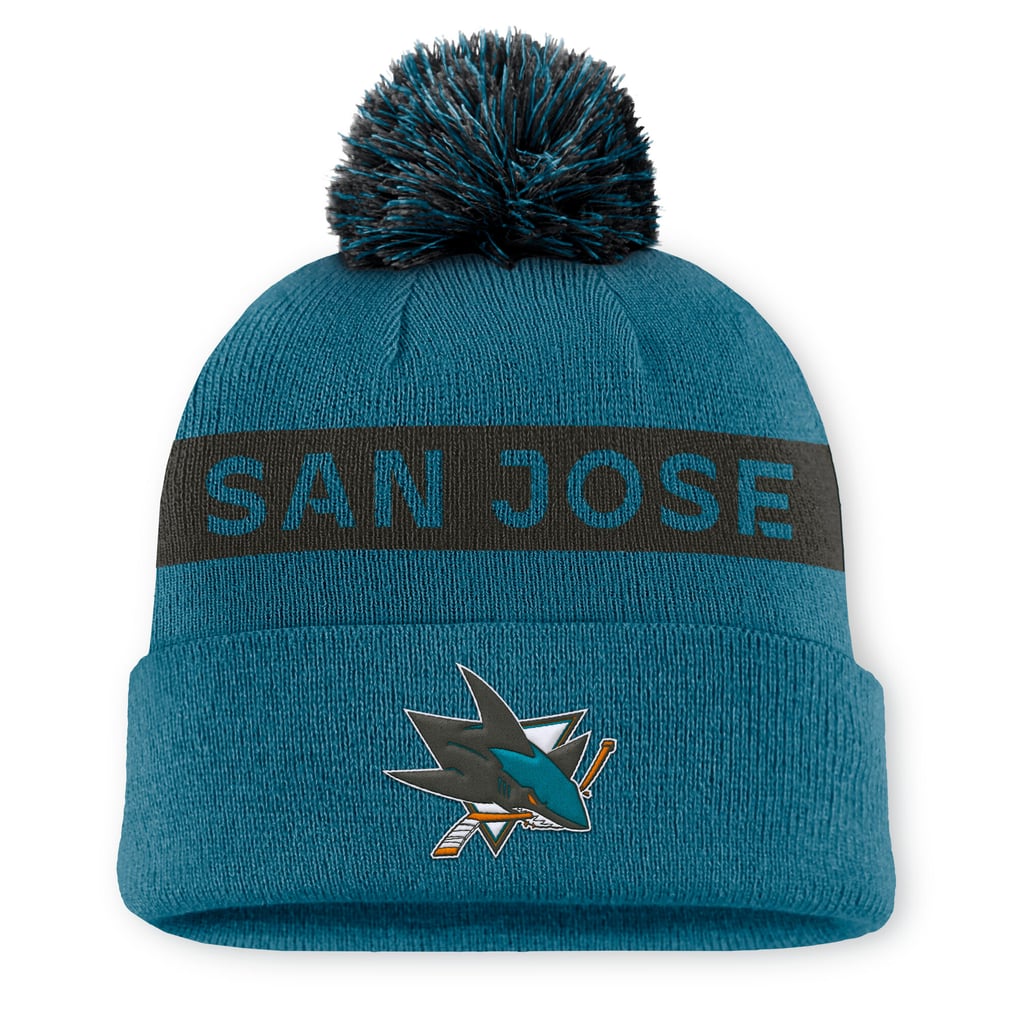 \'47‎ San Jose Sharks Beanie Women OS Teal NEW NHL Felicity Cuff Knit Pom Hat 47 San Jose Sharks Beanie Women OS Teal NEW NHL Felicity  main image 3