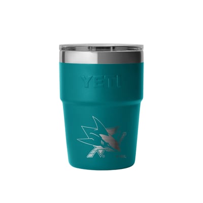  San Jose Sharks YETI 16oz. Rambler Stackable Cup with MagSlider Lid