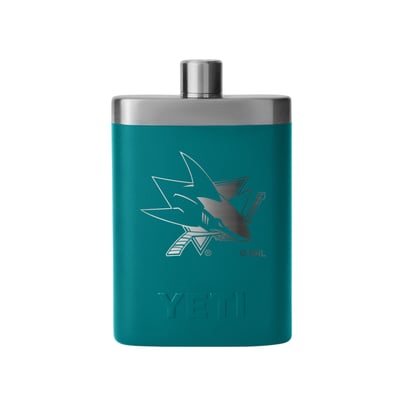 San Jose Sharks YETI 7oz. Flask - Teal