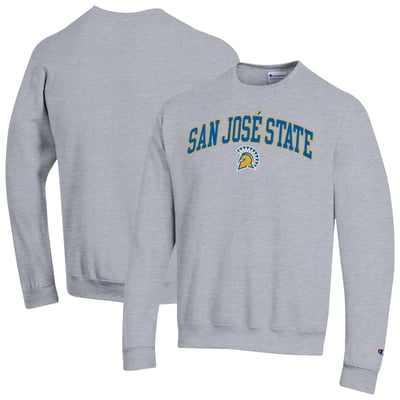 San Jose State Spartans Champion Arch Powerblend Sweatshirt - Heather Gray